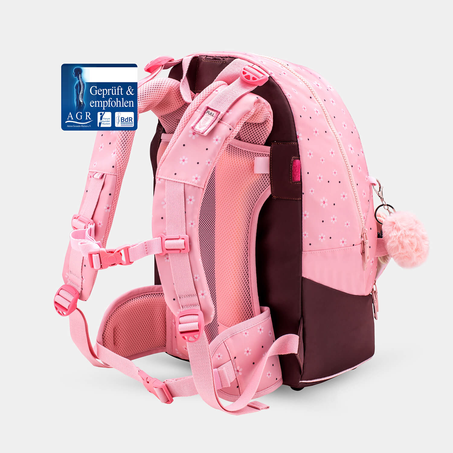 Backpack & Fanny Pack Cherry Blossom Schoolbag 2pcs.