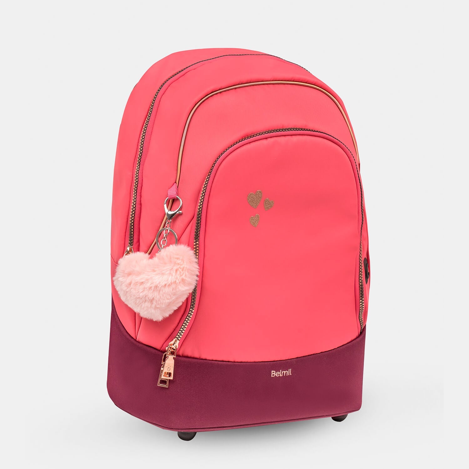 Backpack & Fanny Pack Coral Schoolbag 2pcs.