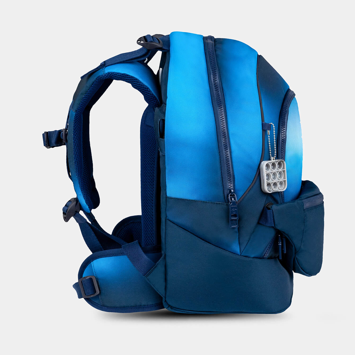 Backpack & Fanny Pack Blue Navy Schoolbag with GRATIS Gymbag