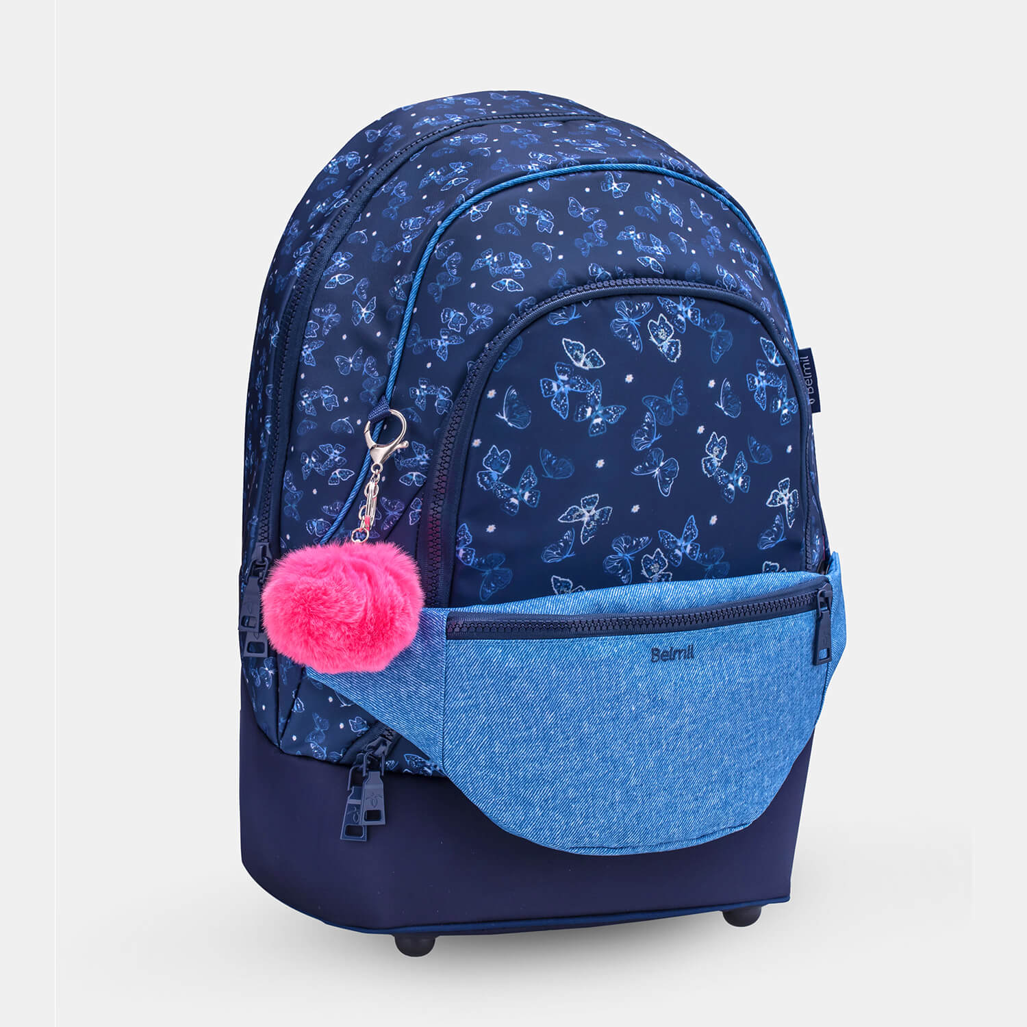 Backpack & Fanny Pack Sapphire Schoolbag 2pcs.
