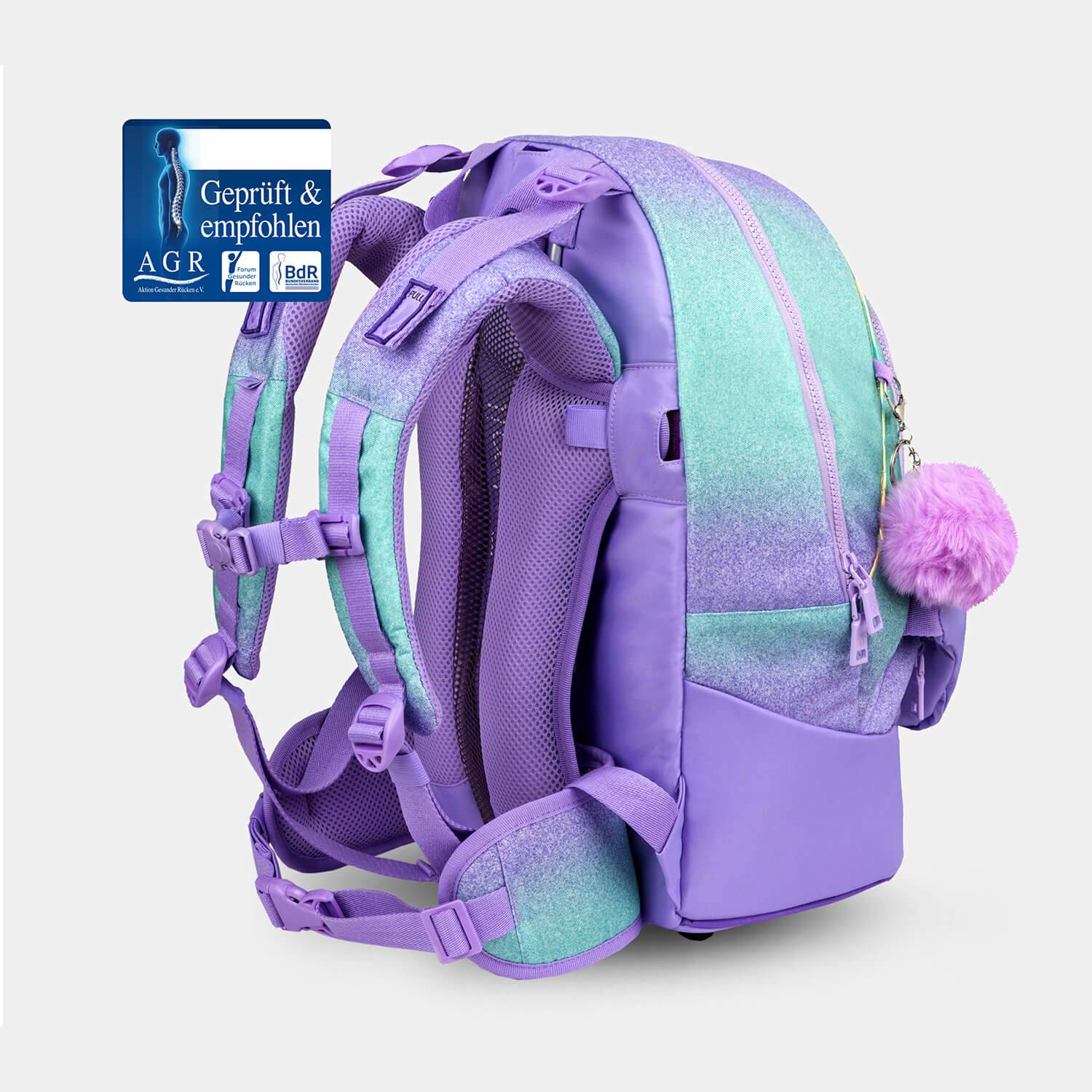 Backpack & Fanny Pack Serenity Schoolbag 2pcs.