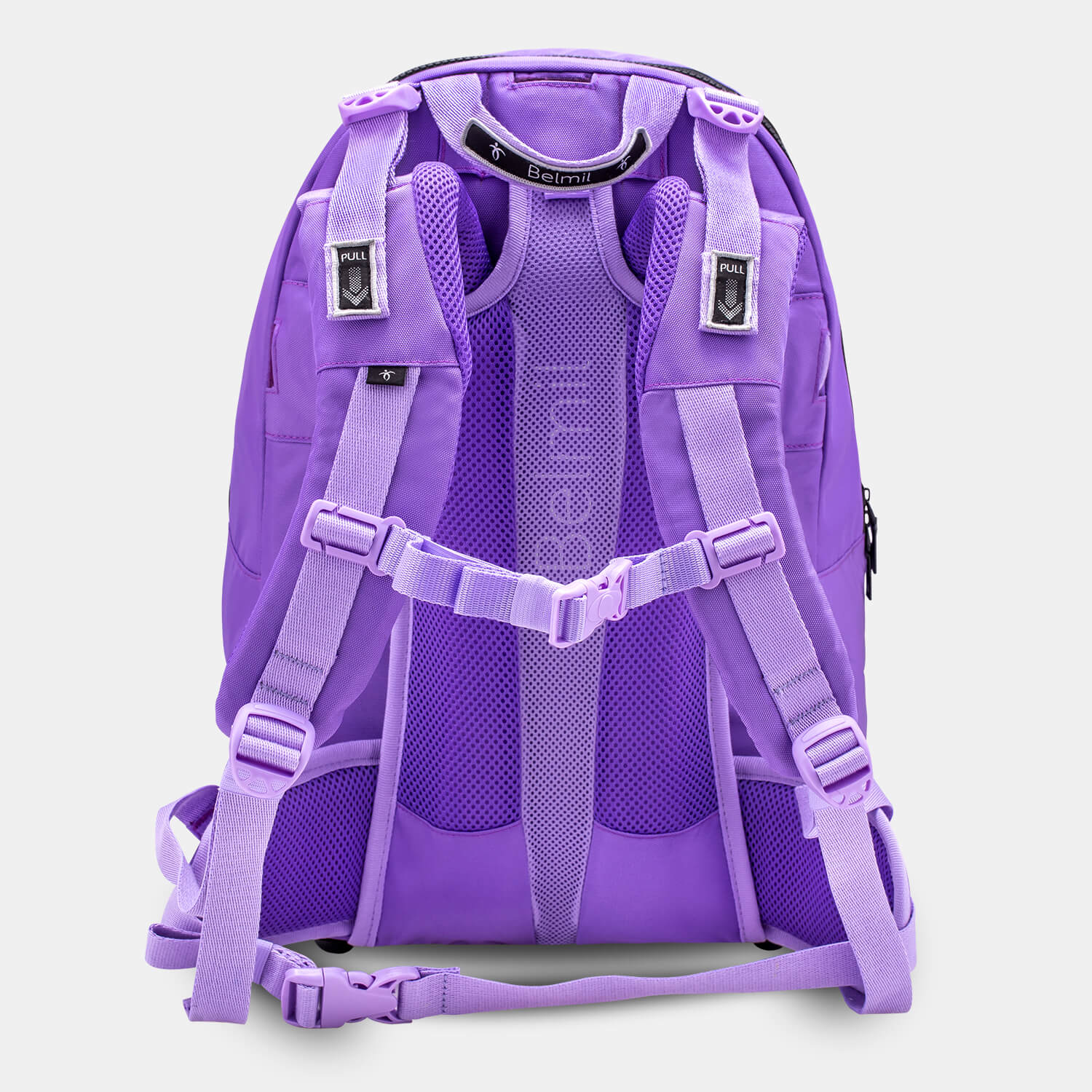 Backpack & Fanny Pack Tulip Purple Schoolbag with GRATIS Gymbag