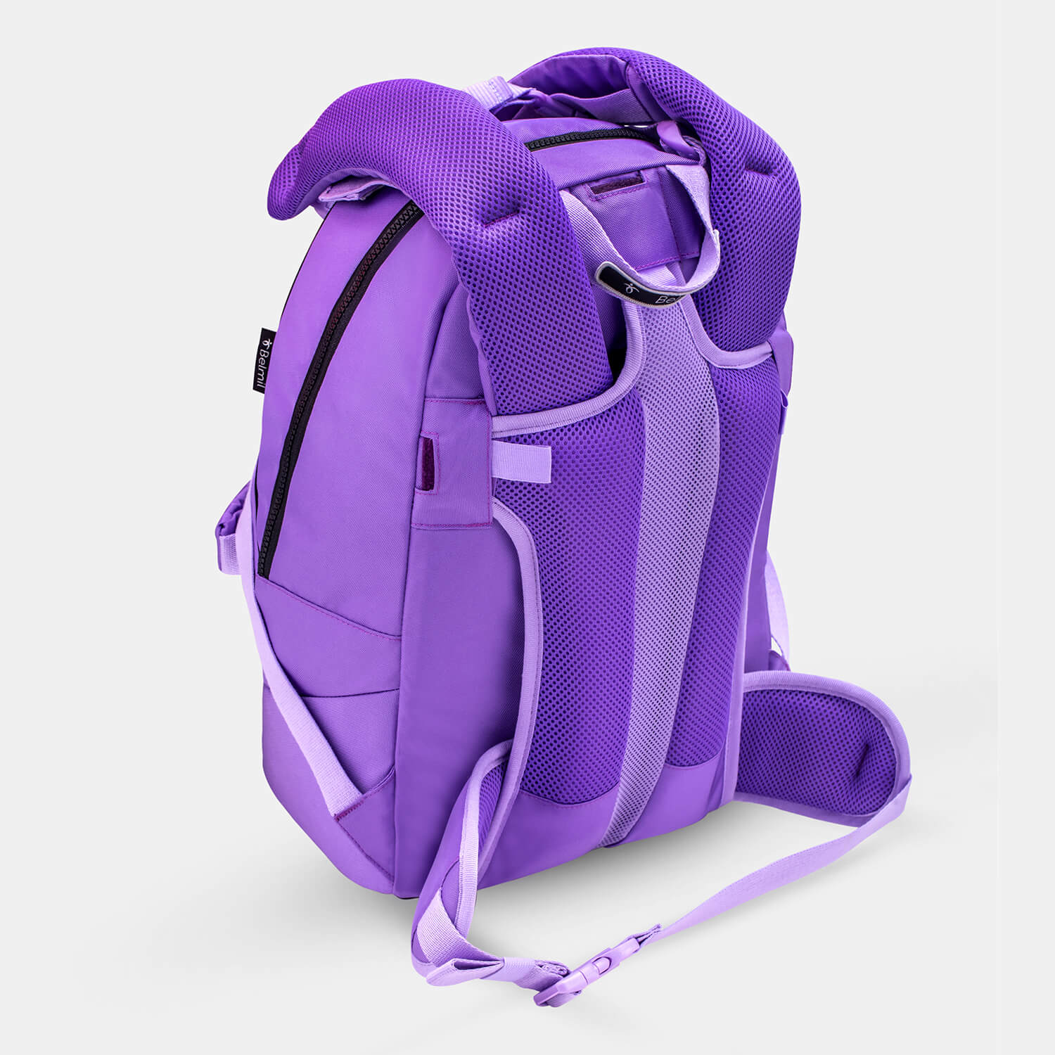 Backpack & Fanny Pack Tulip Purple Schoolbag 2pcs.