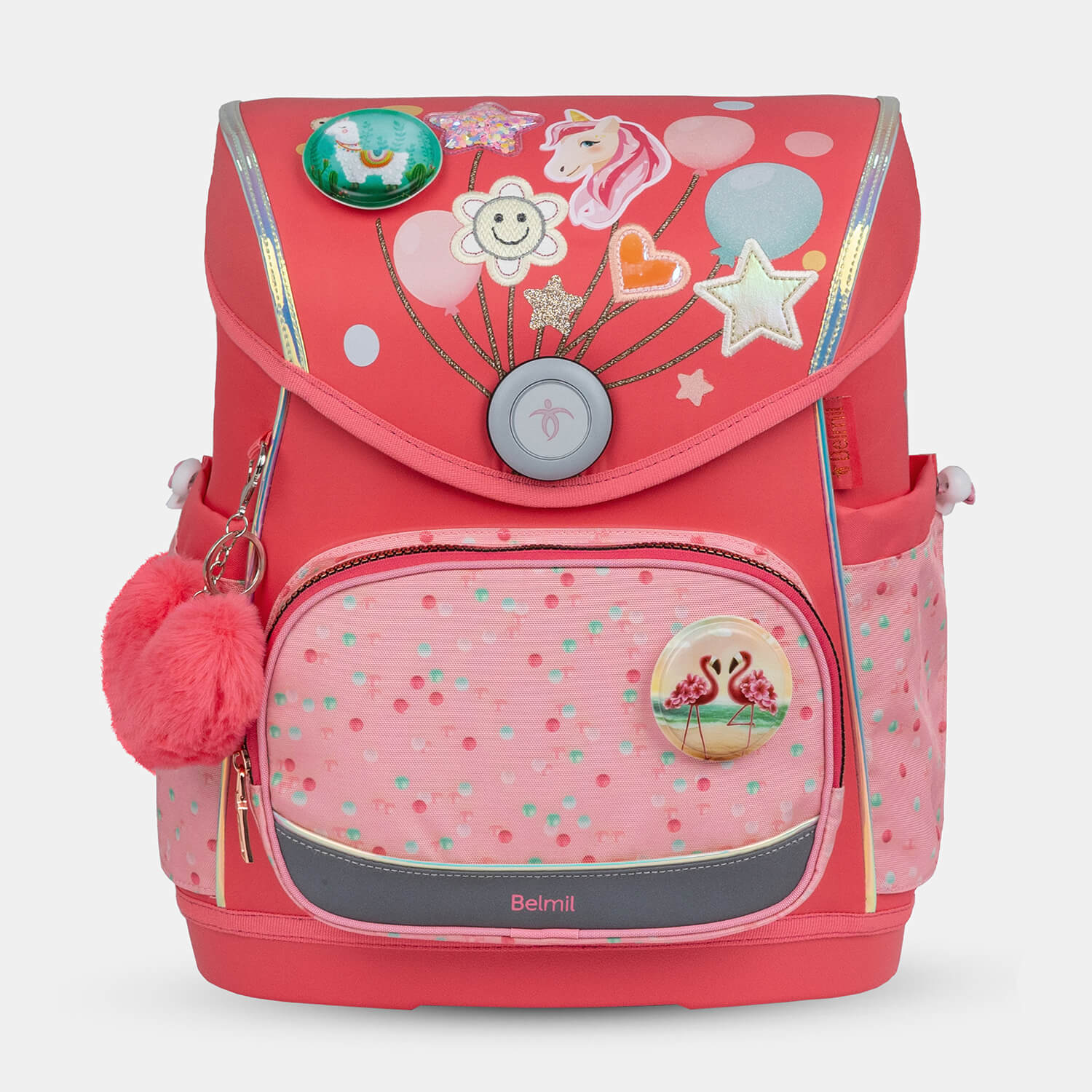 Compact Plus Rose Quartz Schoolbag set 5pcs.