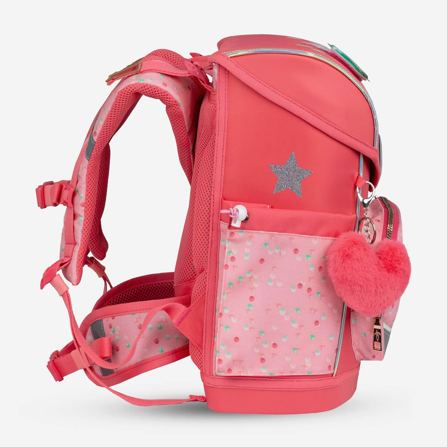 Compact Plus Rose Quartz Schoolbag set 5pcs.