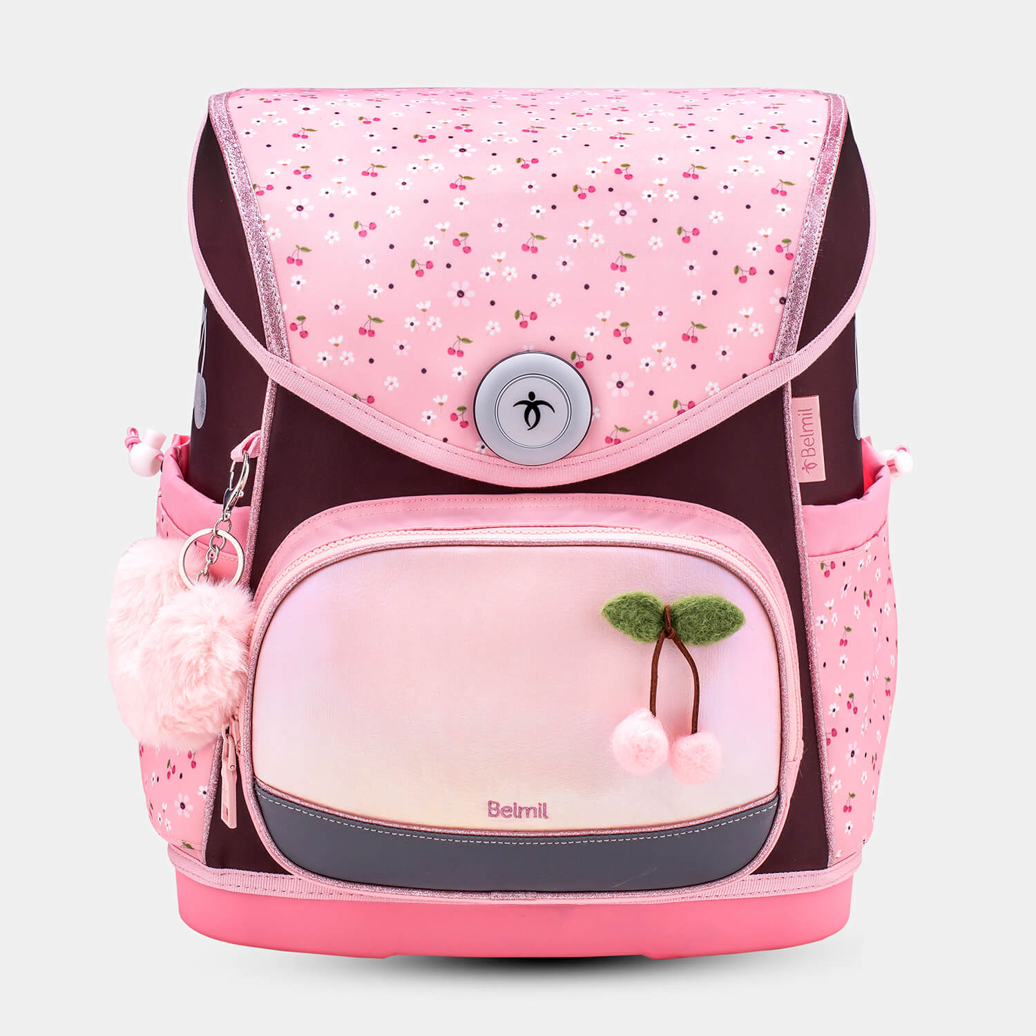 Compact Plus Cherry Blossom Schoolbag set 5pcs.