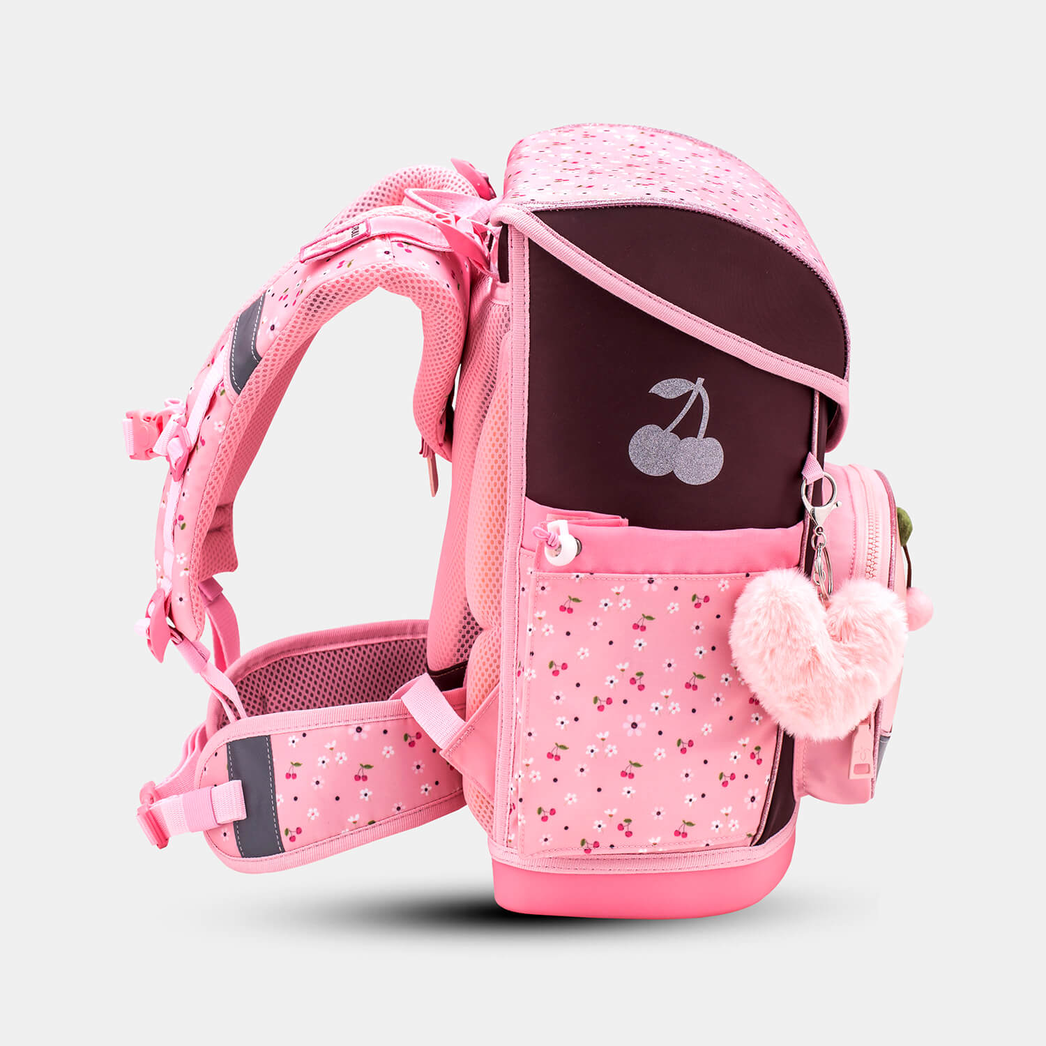 Compact Plus Cherry Blossom Schoolbag set 5pcs.