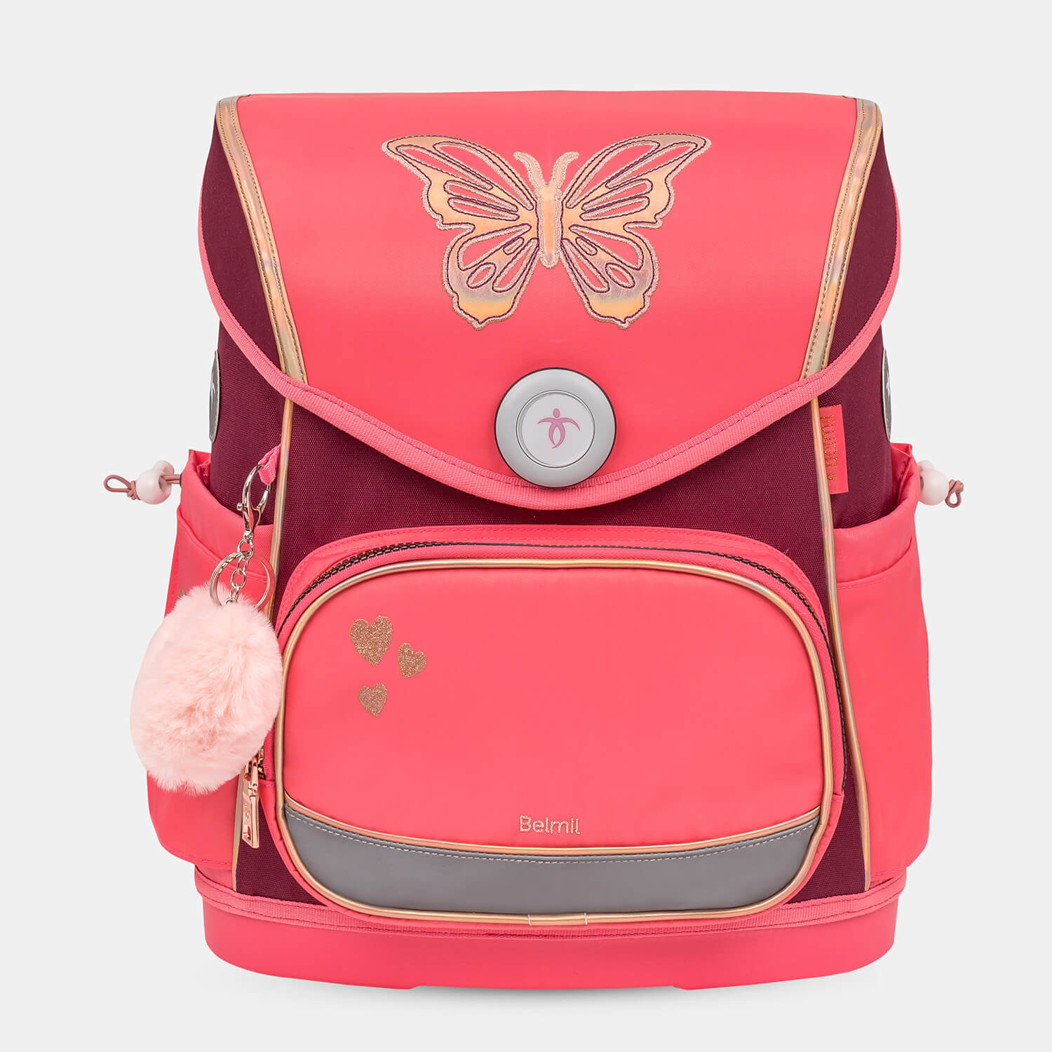 Compact Plus Coral Schoolbag