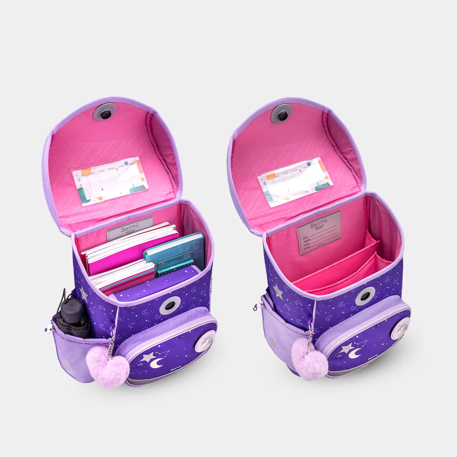 Compact Plus Dahlia Schoolbag set 5pcs.