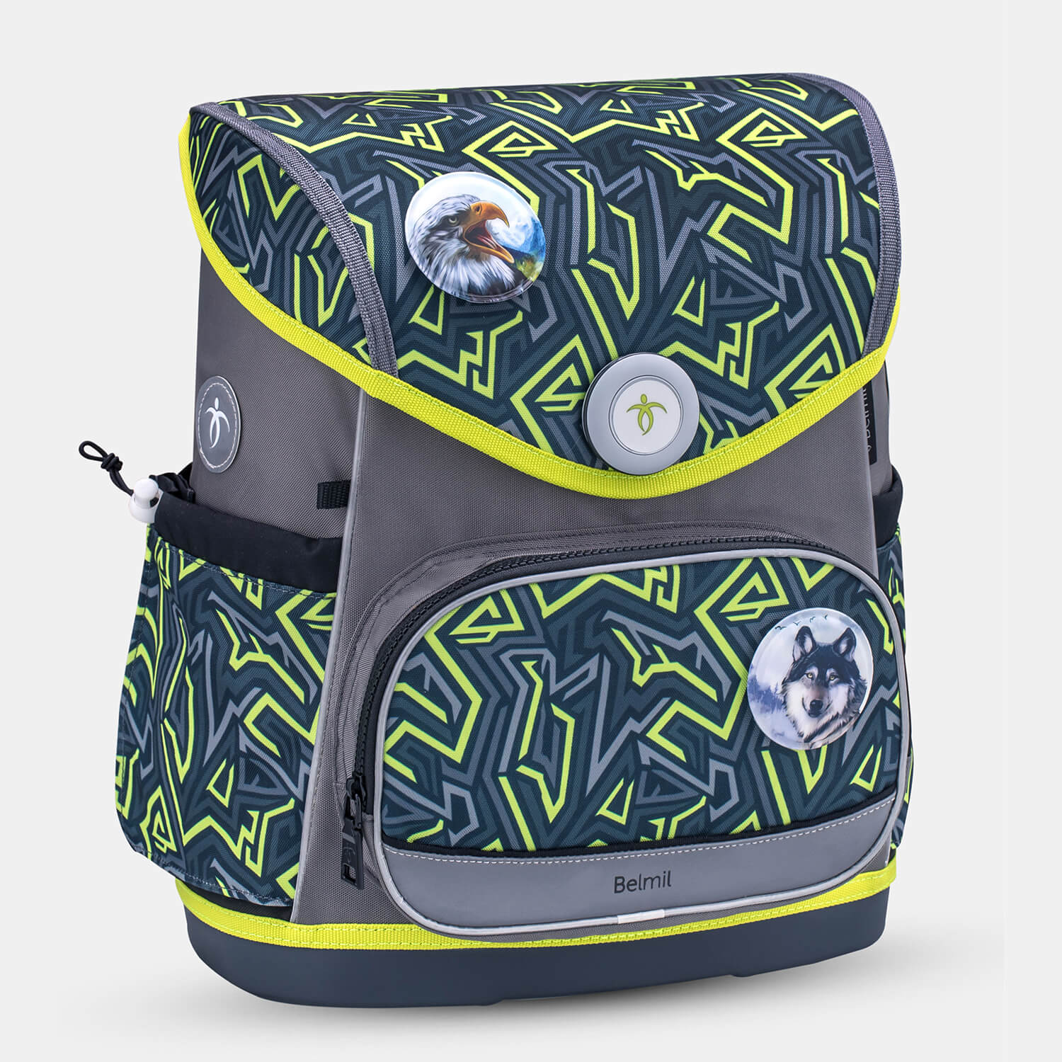 Compact Plus Iguana Schoolbag set 5pcs.