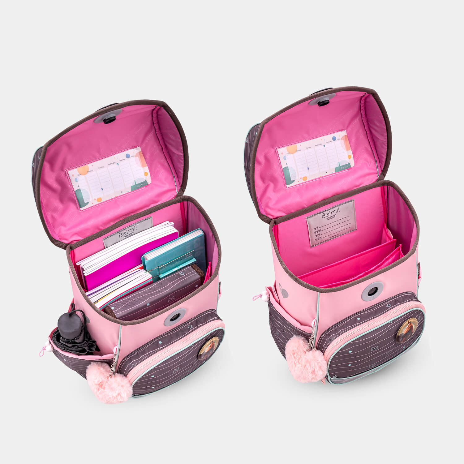 Compact  Plus Mint Schoolbag set 5pcs.