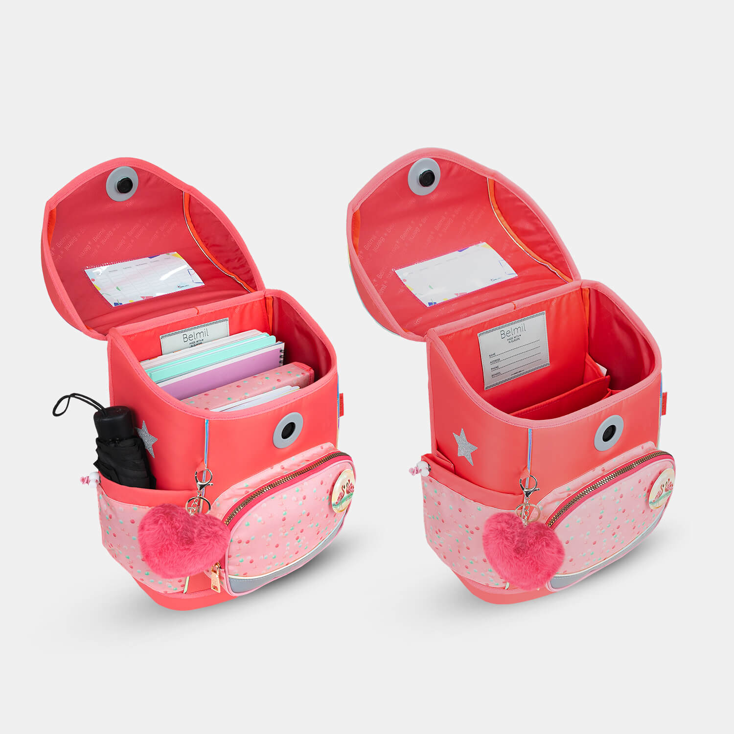 Compact Plus Rose Quartz Schoolbag set 5pcs.