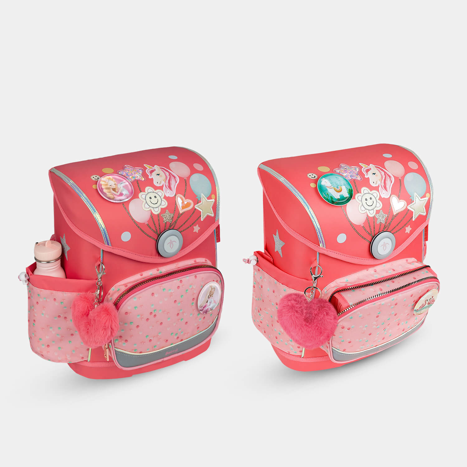 Compact Plus Rose Quartz Schoolbag set 5pcs.