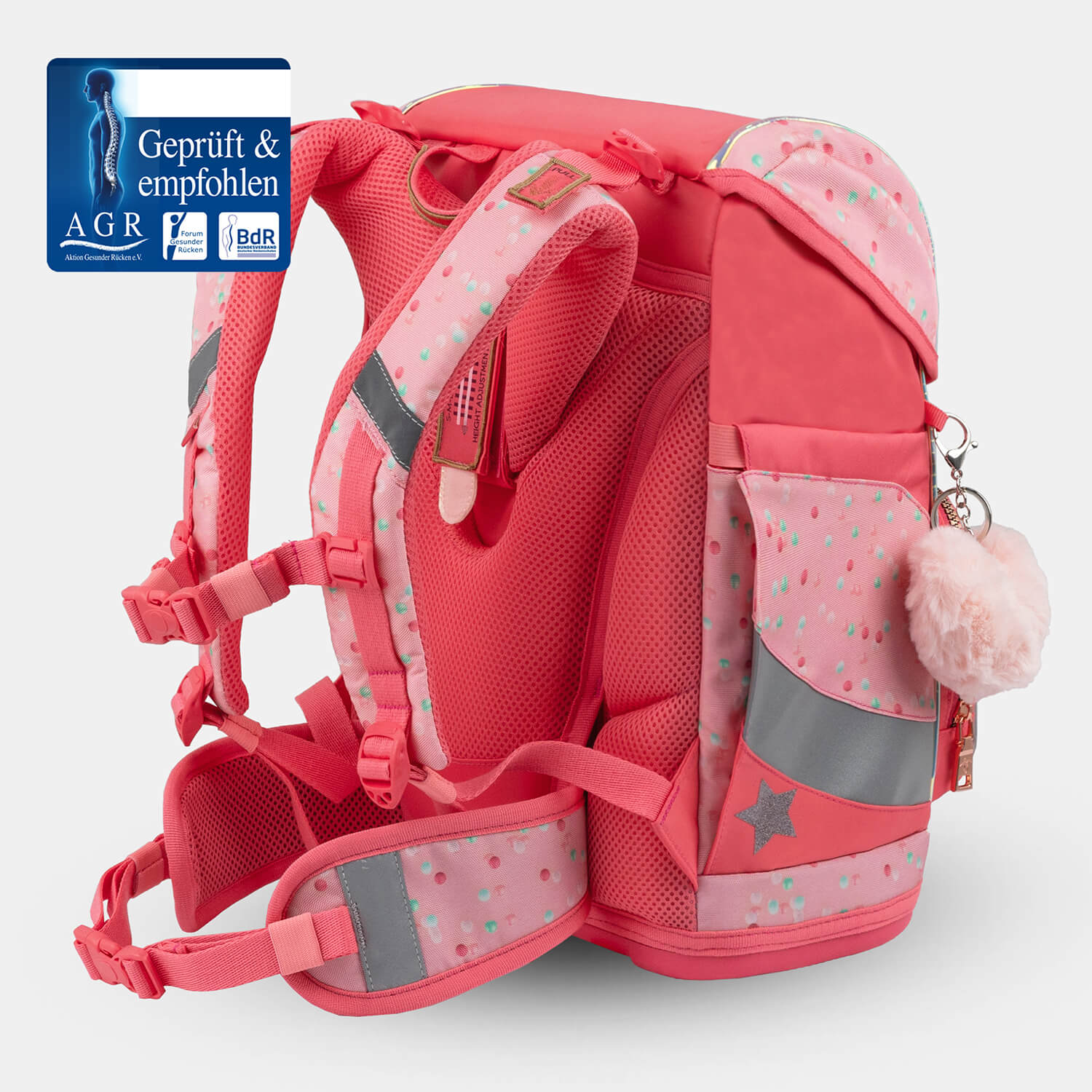 Smarty Plus Rose Quartz Schoolbag set 5pcs.