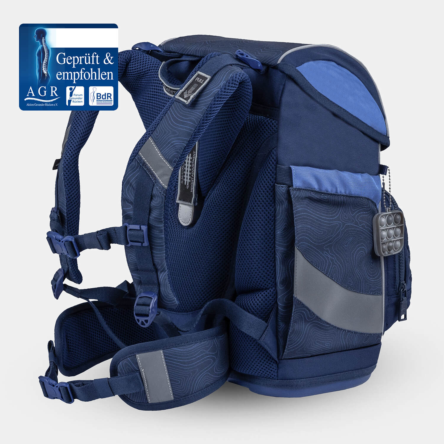 Smarty Plus Topographic Schoolbag set 5pcs.