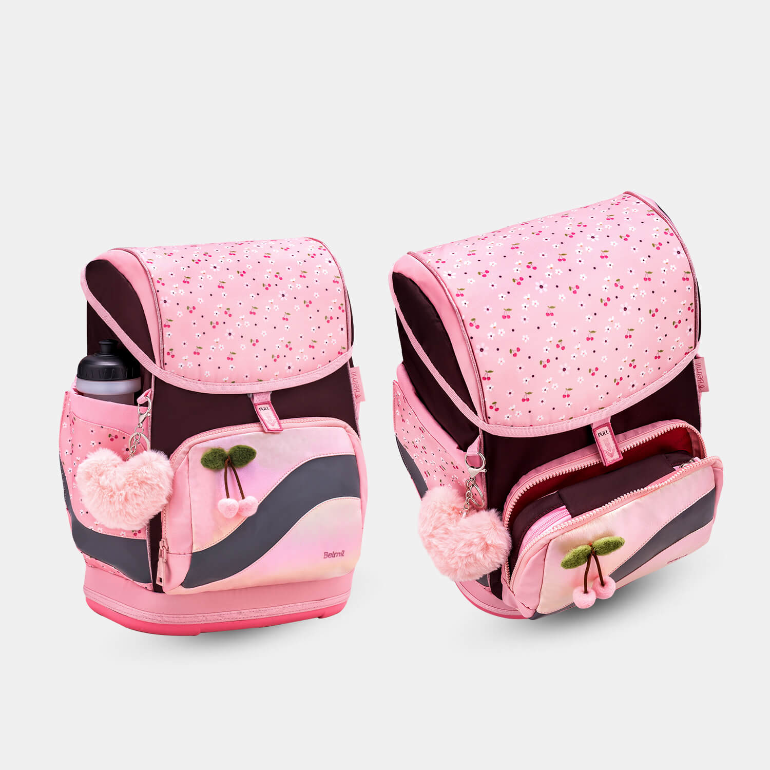 Smarty Plus Cherry Blossom Schoolbag set 5pcs.