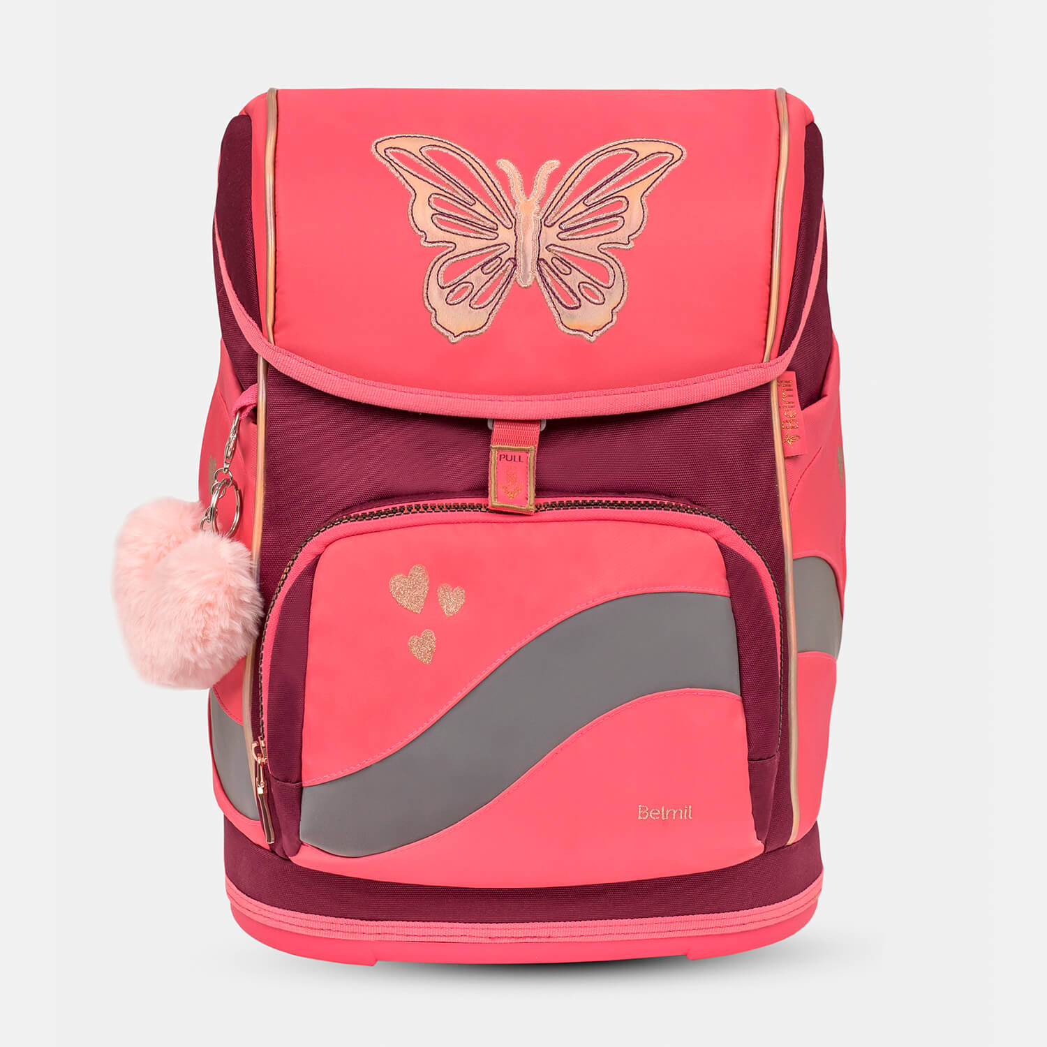 Smarty Plus Coral Schoolbag set 5pcs.