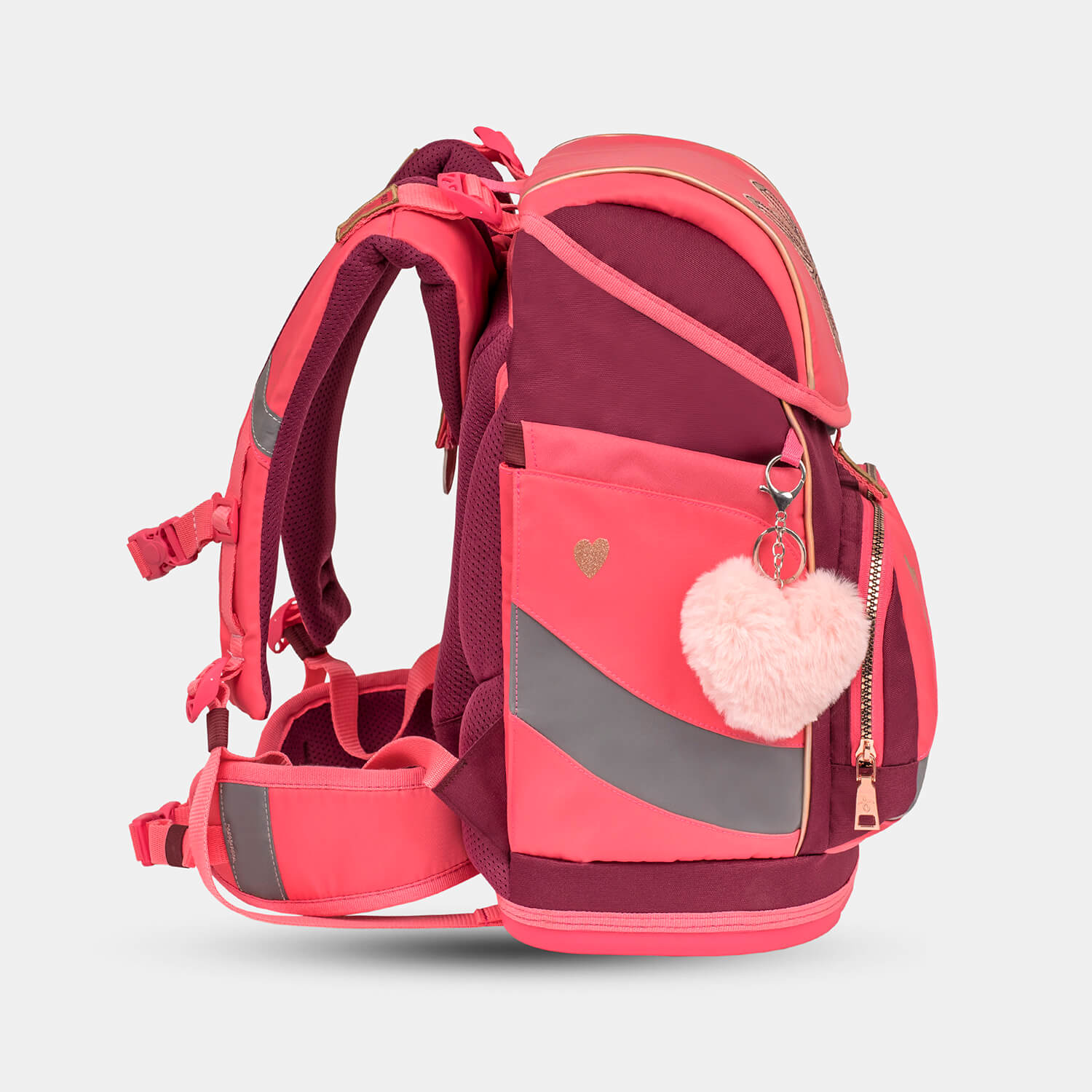 Smarty Plus Coral Schoolbag