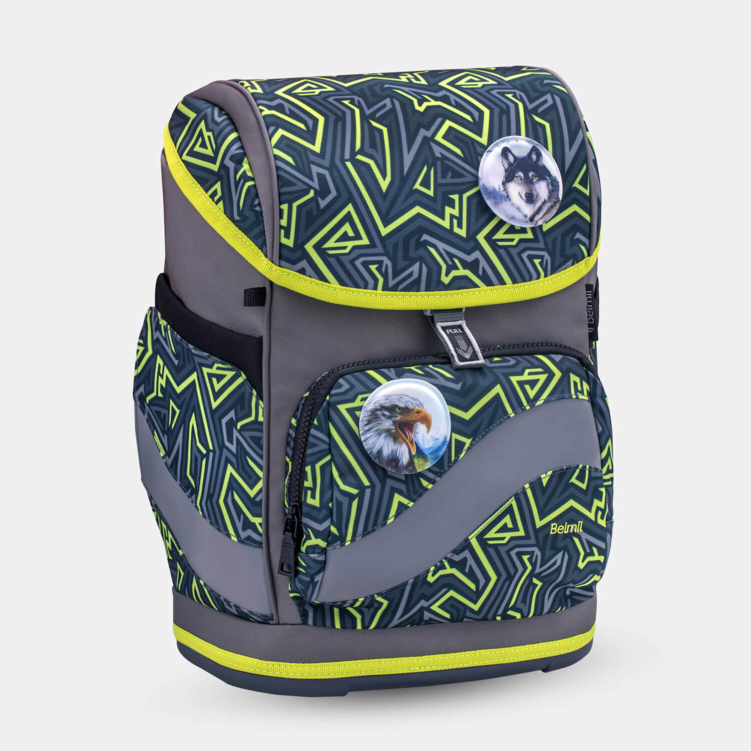 Smarty Plus Iguana Schoolbag set 5pcs.