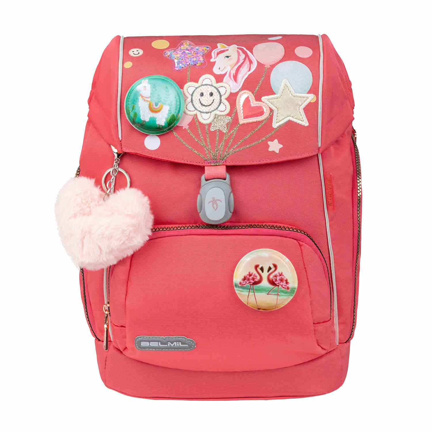 Comfy Plus Rose Quartz Schoolbag set 5pcs.