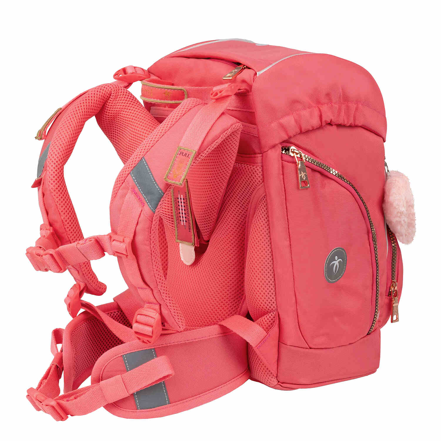 Comfy Plus Rose Quartz Schoolbag set 5pcs.