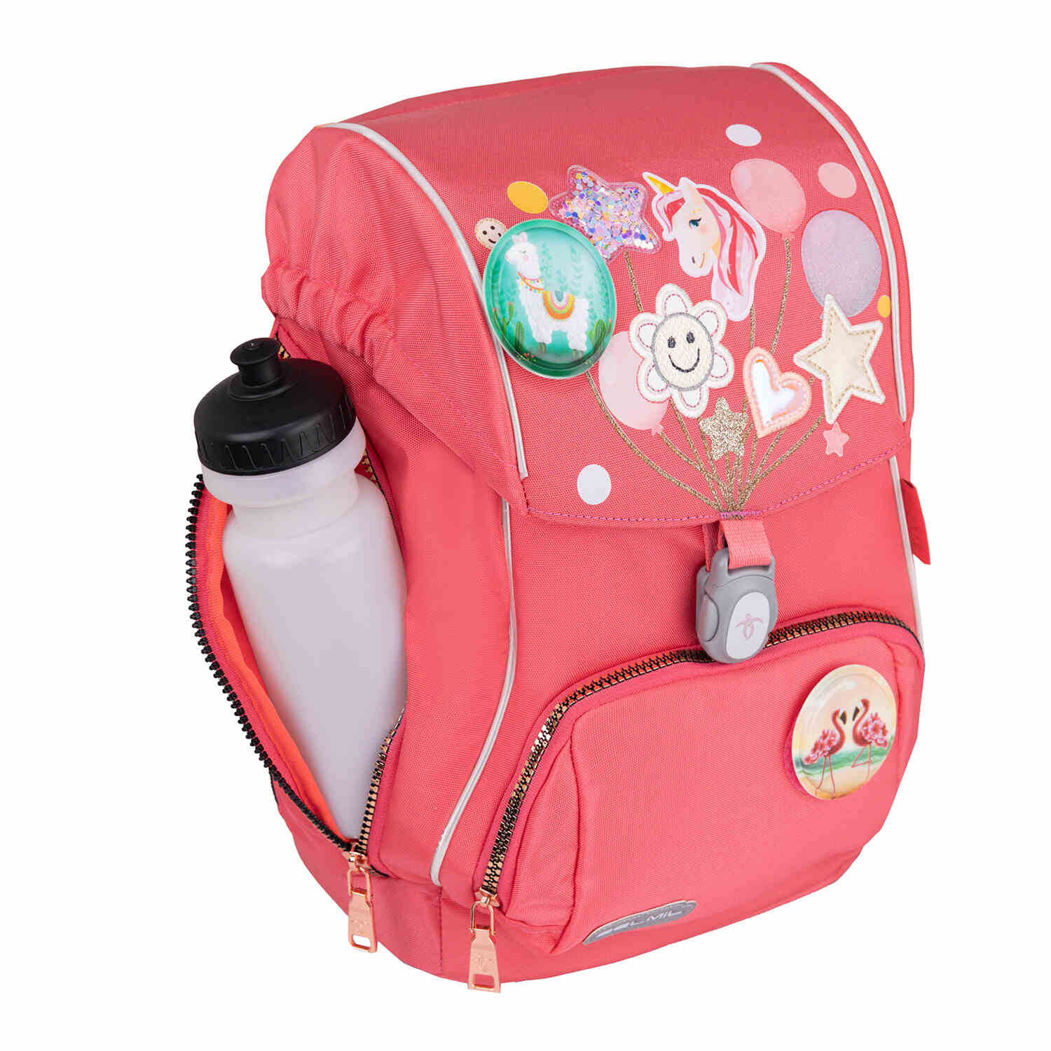 Comfy Plus Rose Quartz Schoolbag set 5pcs.