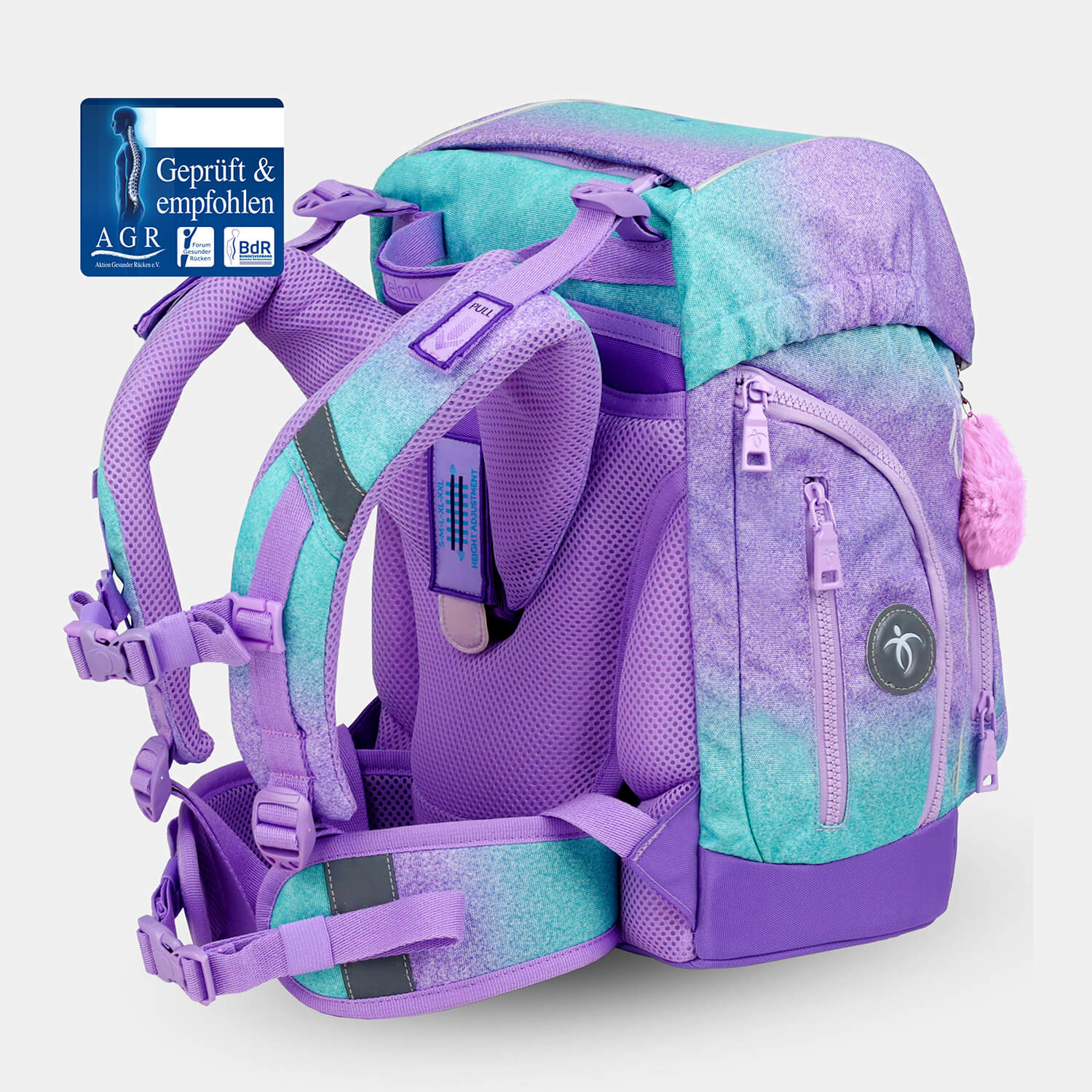 Comfy Plus Serenity Schoolbag set 5pcs.