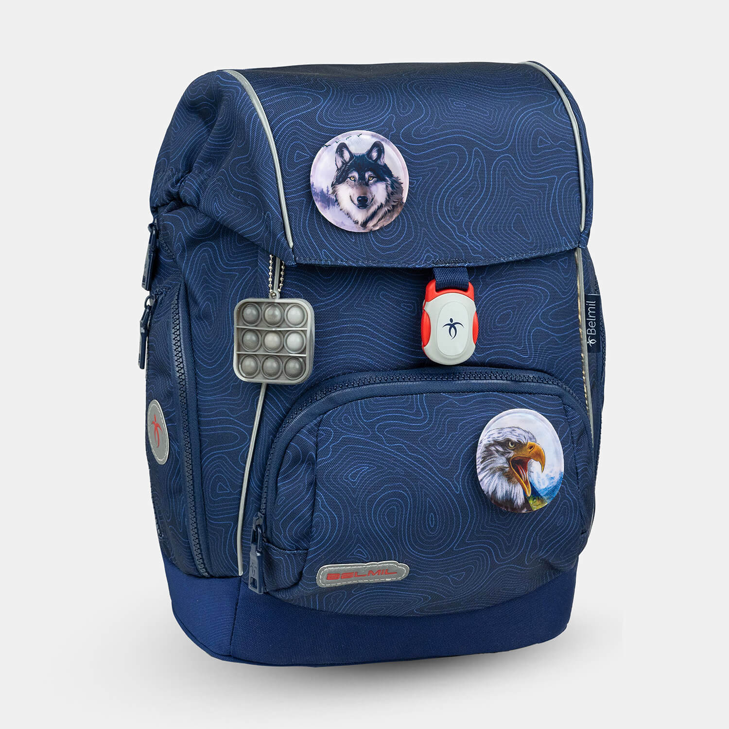 Comfy Plus Topographic Schoolbag set 5pcs.
