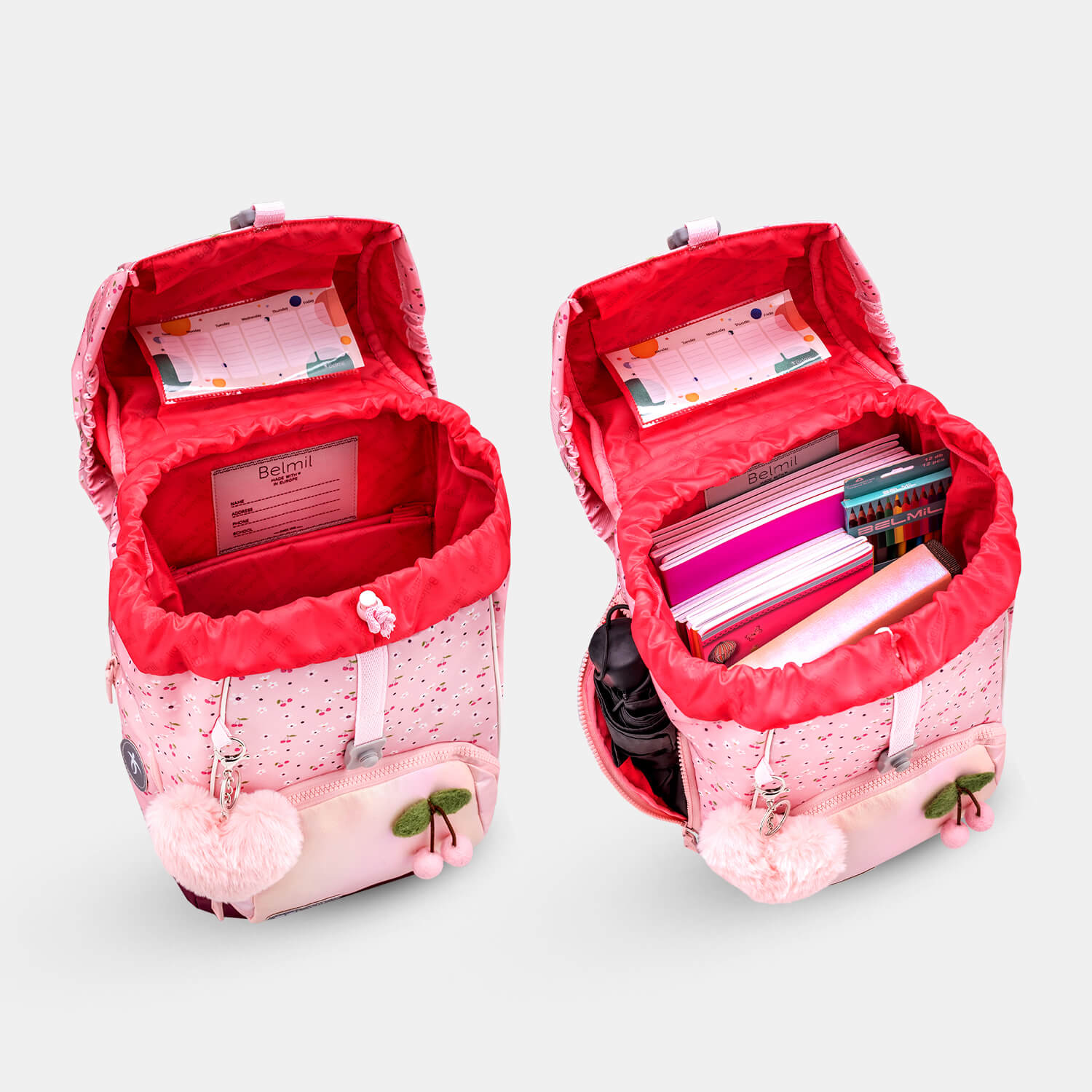 Comfy Plus Cherry Blossom Schoolbag set 5pcs.