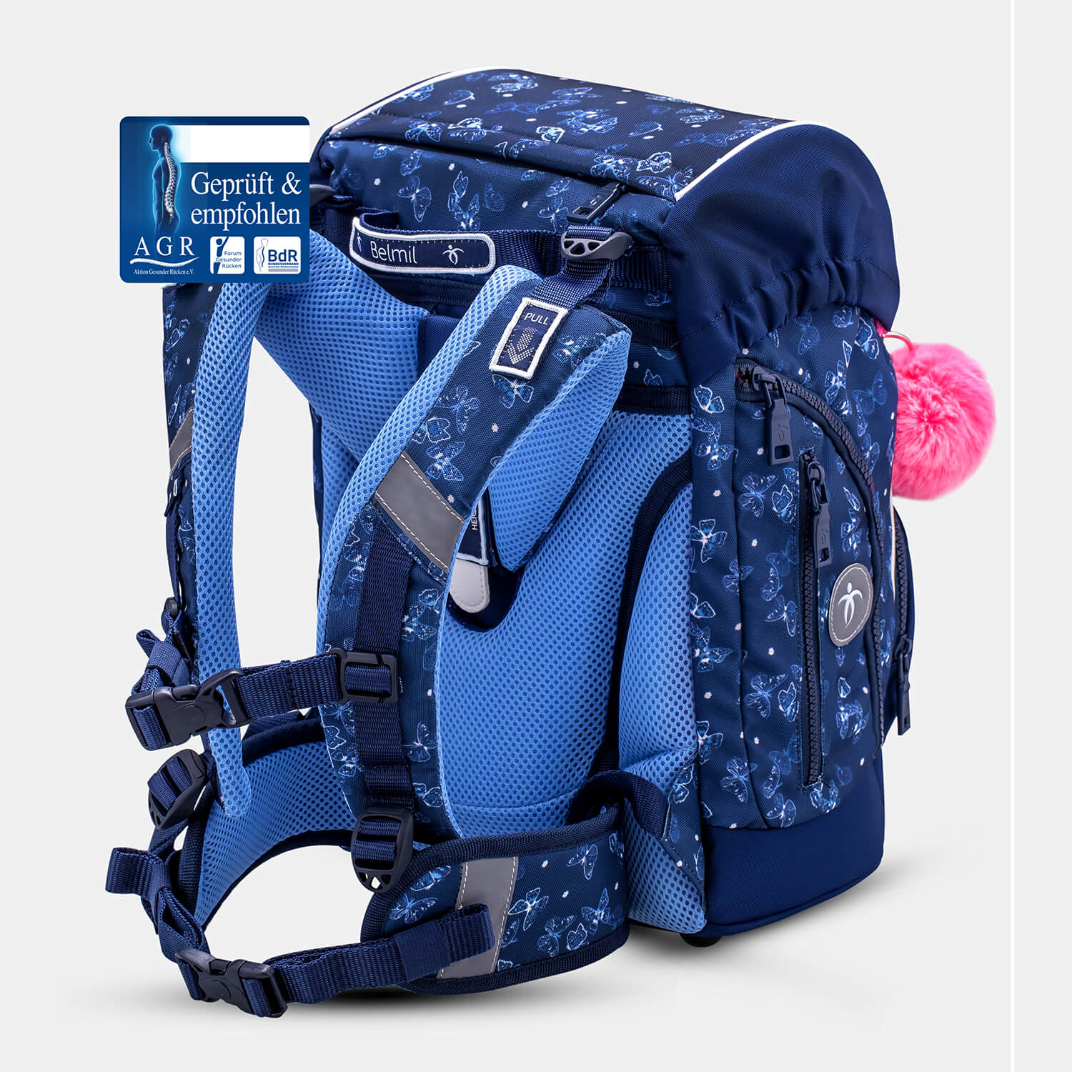 Comfy Plus Sapphire Schoolbag set 5pcs.