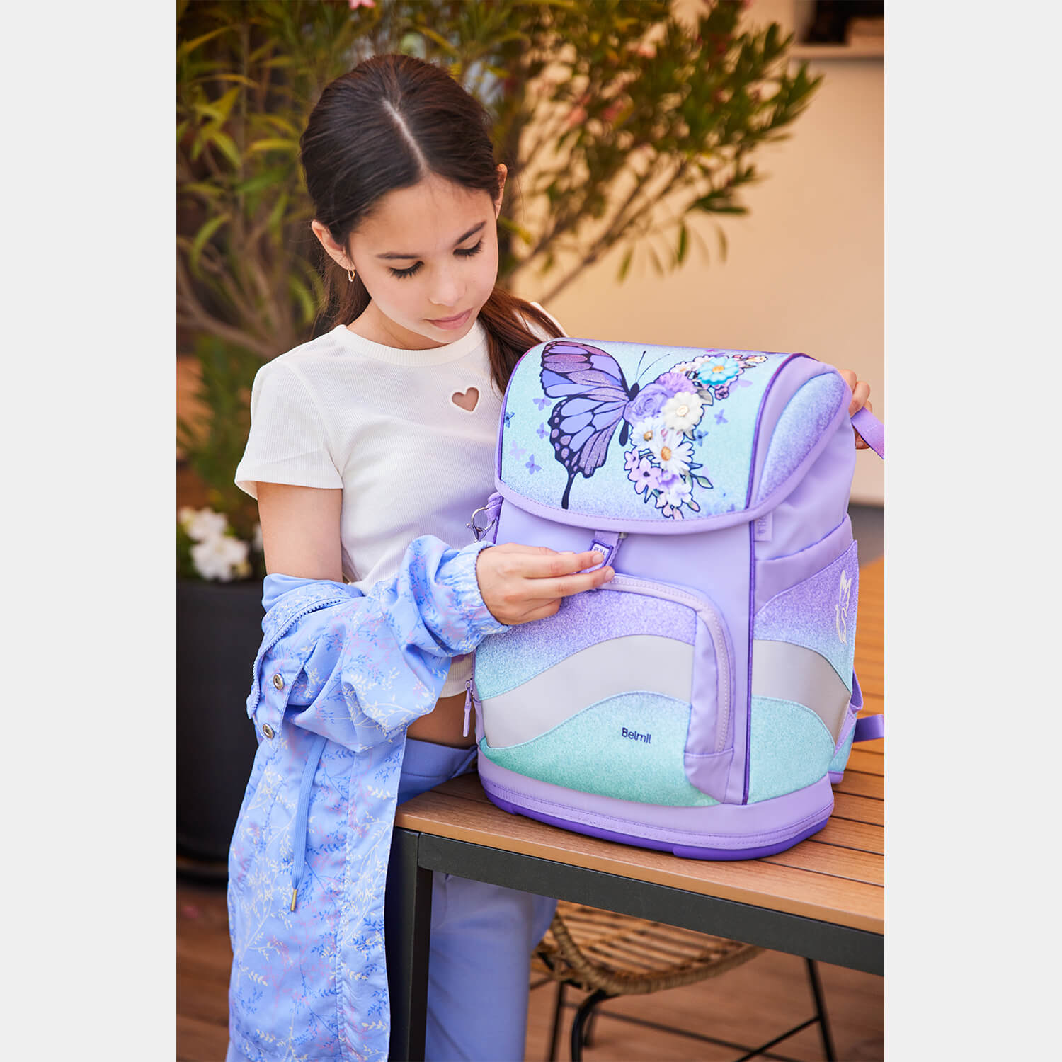 Smarty Plus Serenity Schoolbag set 5pcs.