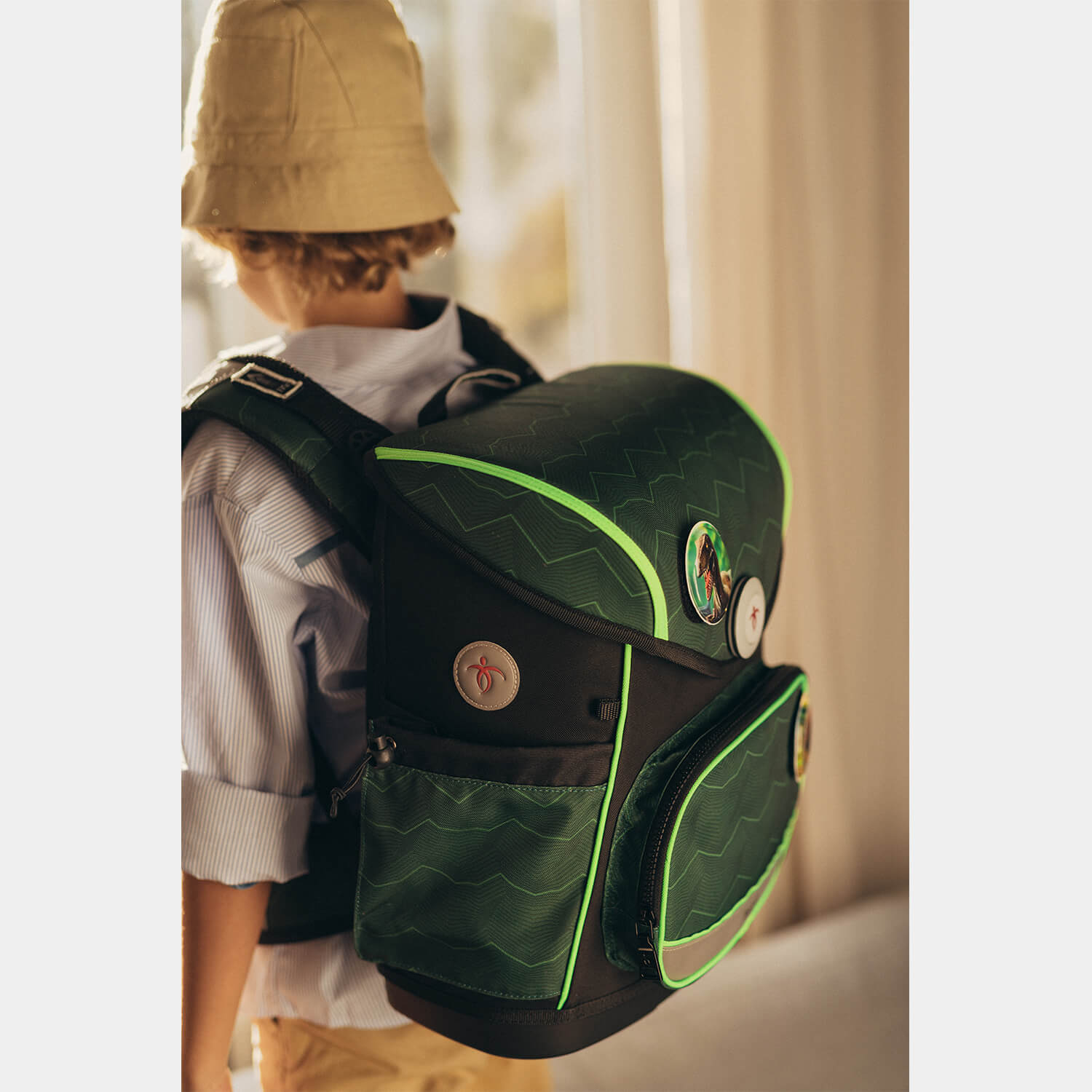 Compact Plus Twist of Lime Schoolbag set 5pcs.
