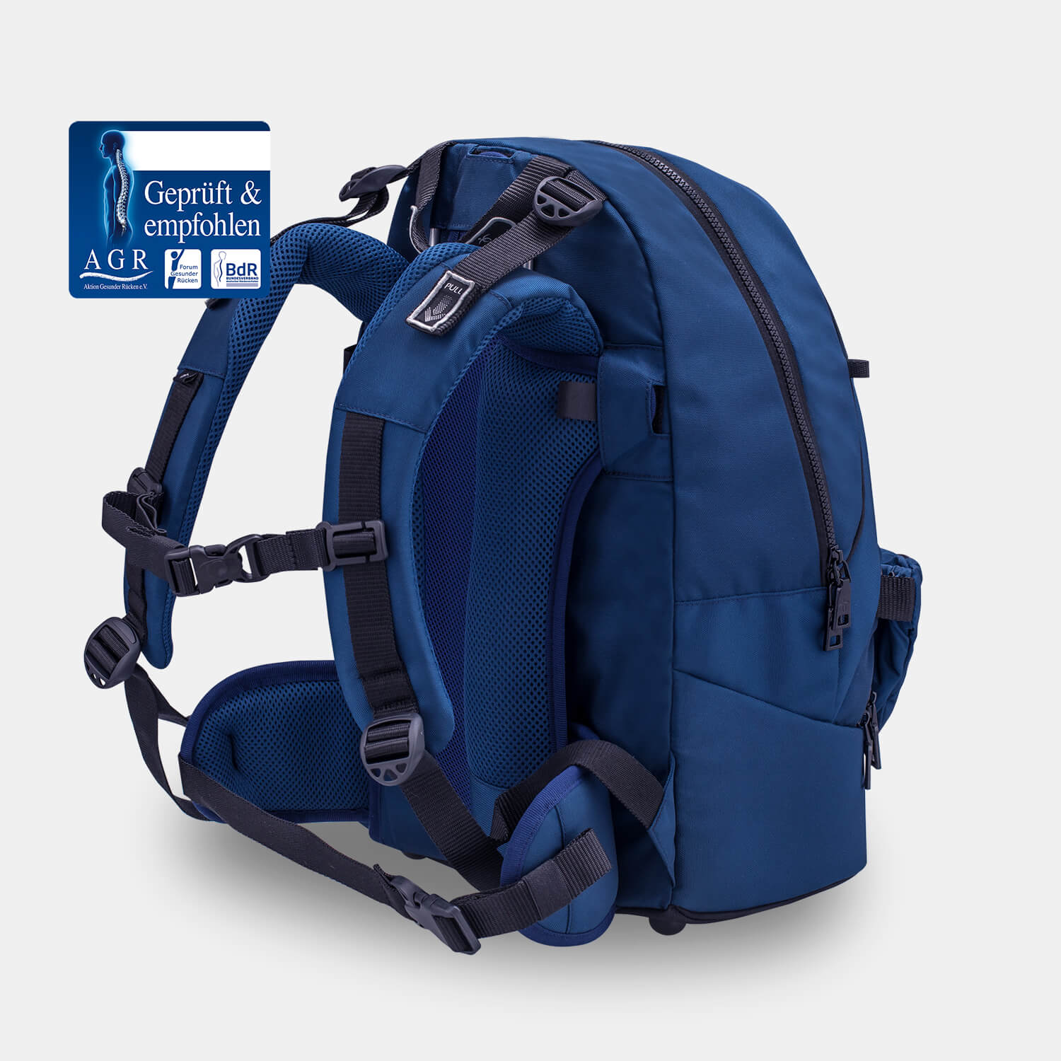 Backpack & Fanny Pack Navy Blue Ruck﻿sack 2-tlg
