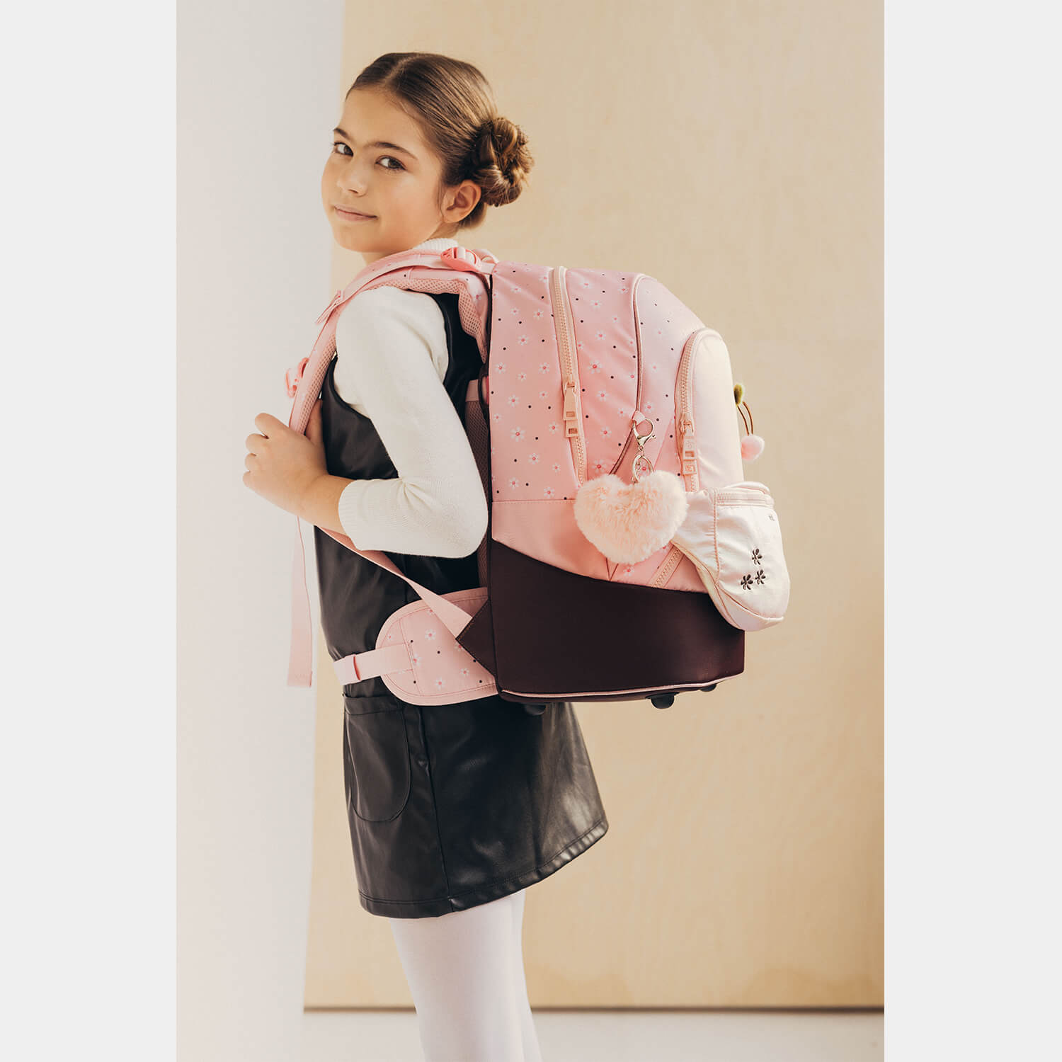 Backpack & Fanny Pack Cherry Blossom Schoolbag 2pcs.
