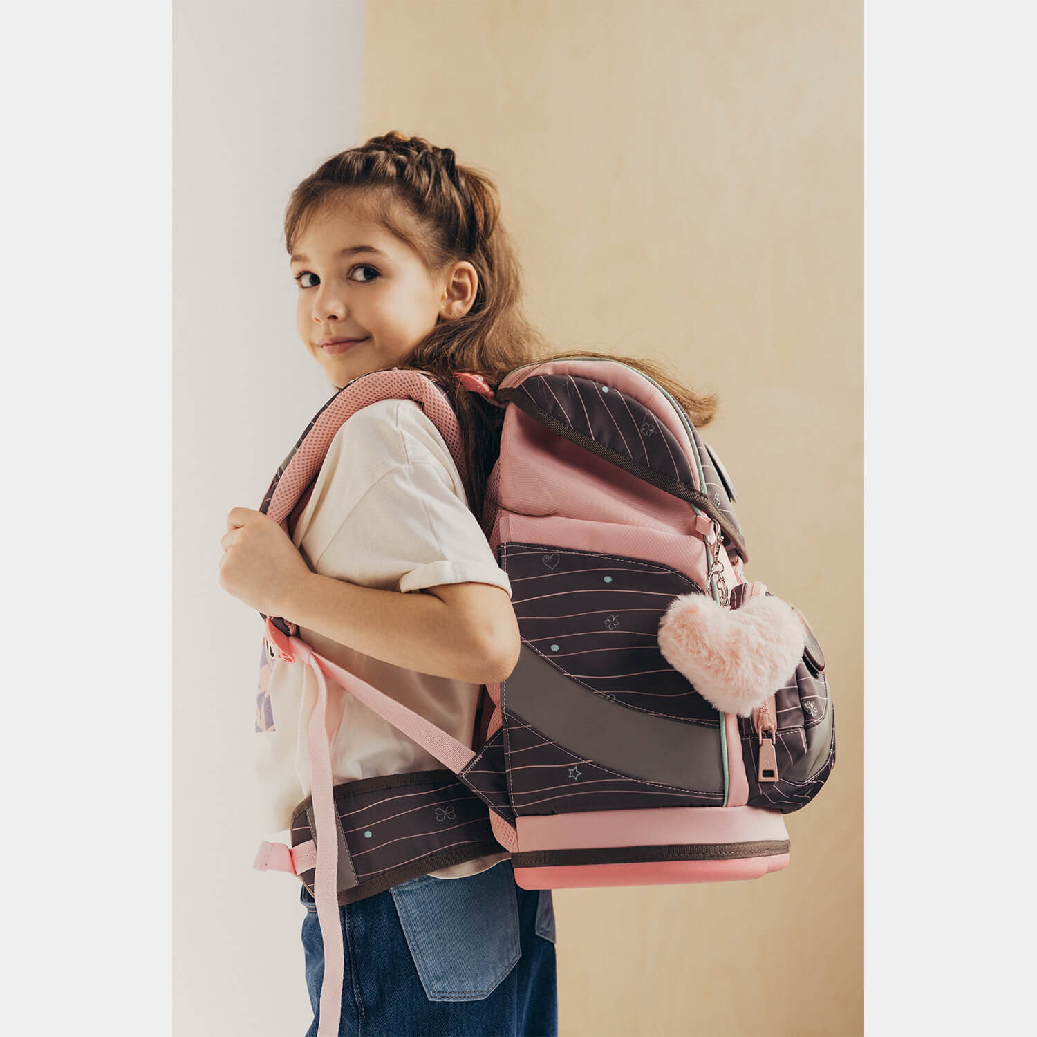 Smarty Plus Mint Schoolbag set 5pcs.